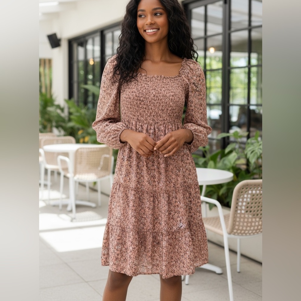 A.U.W. Secret Charm | Floral Tiered Dress - Garden Party - Romantic - NWT